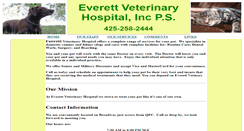 Desktop Screenshot of everettvet.com